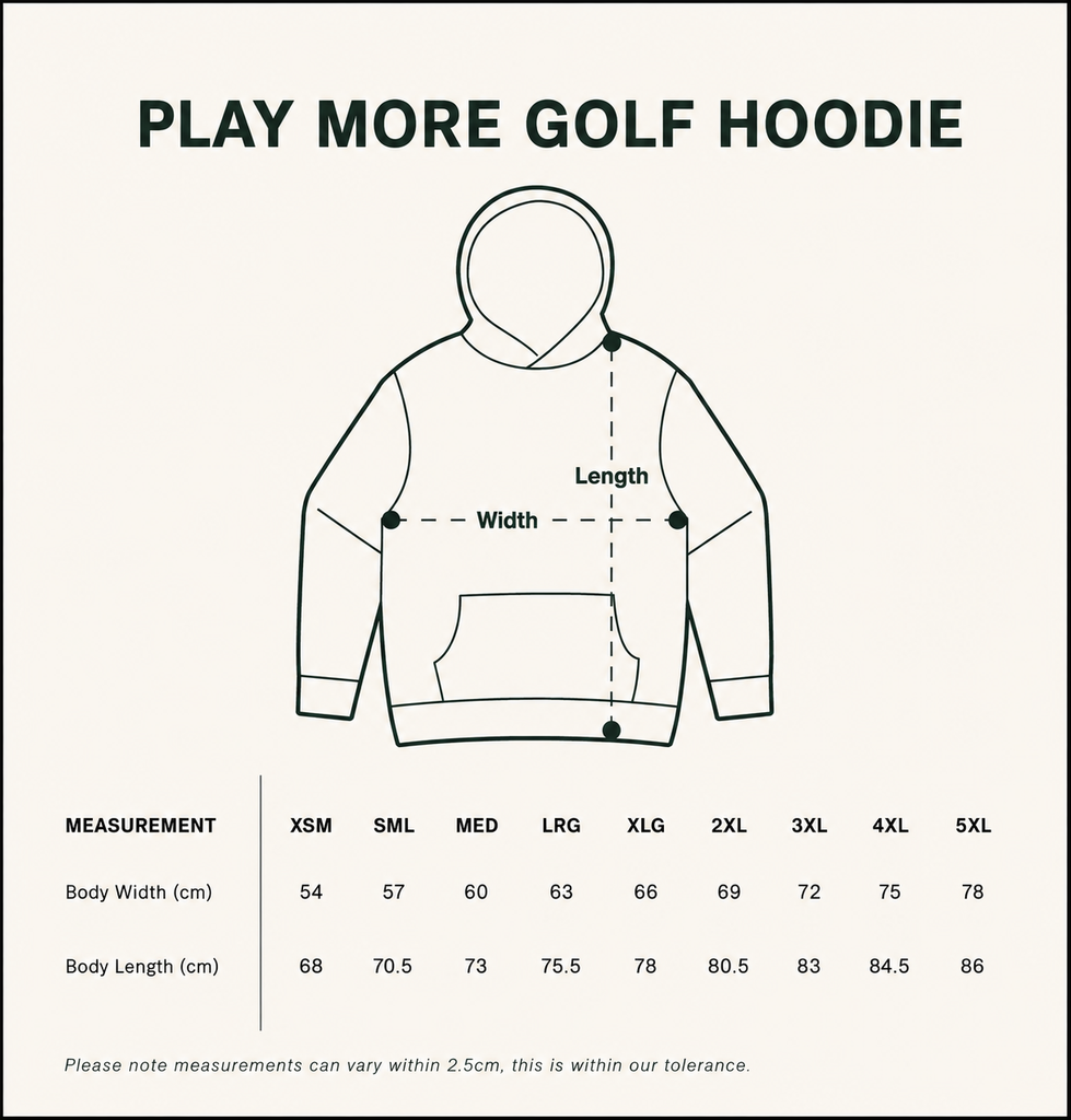 Play More Golf Hoodie (PRESALE)