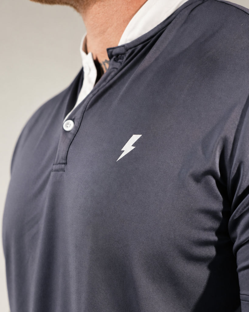 Players Two Tone Polo - Slate