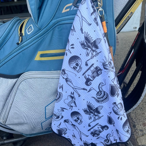 Ink & Irons Golf Towel