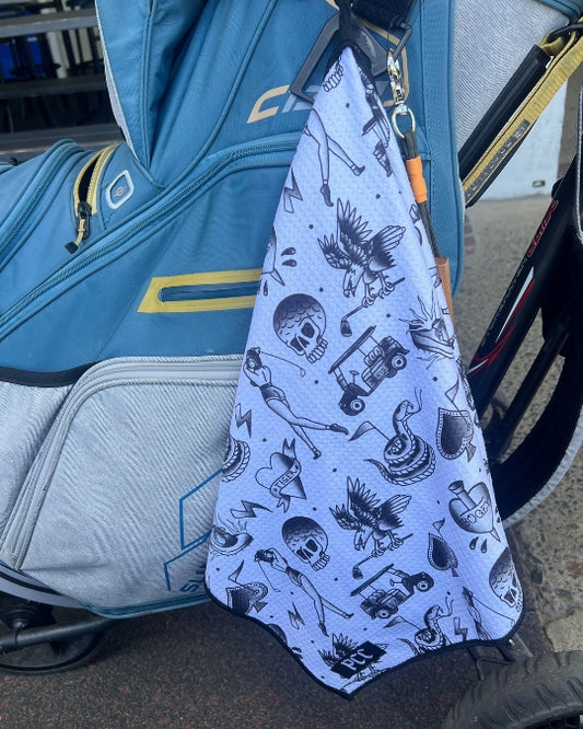 Ink & Irons Golf Towel
